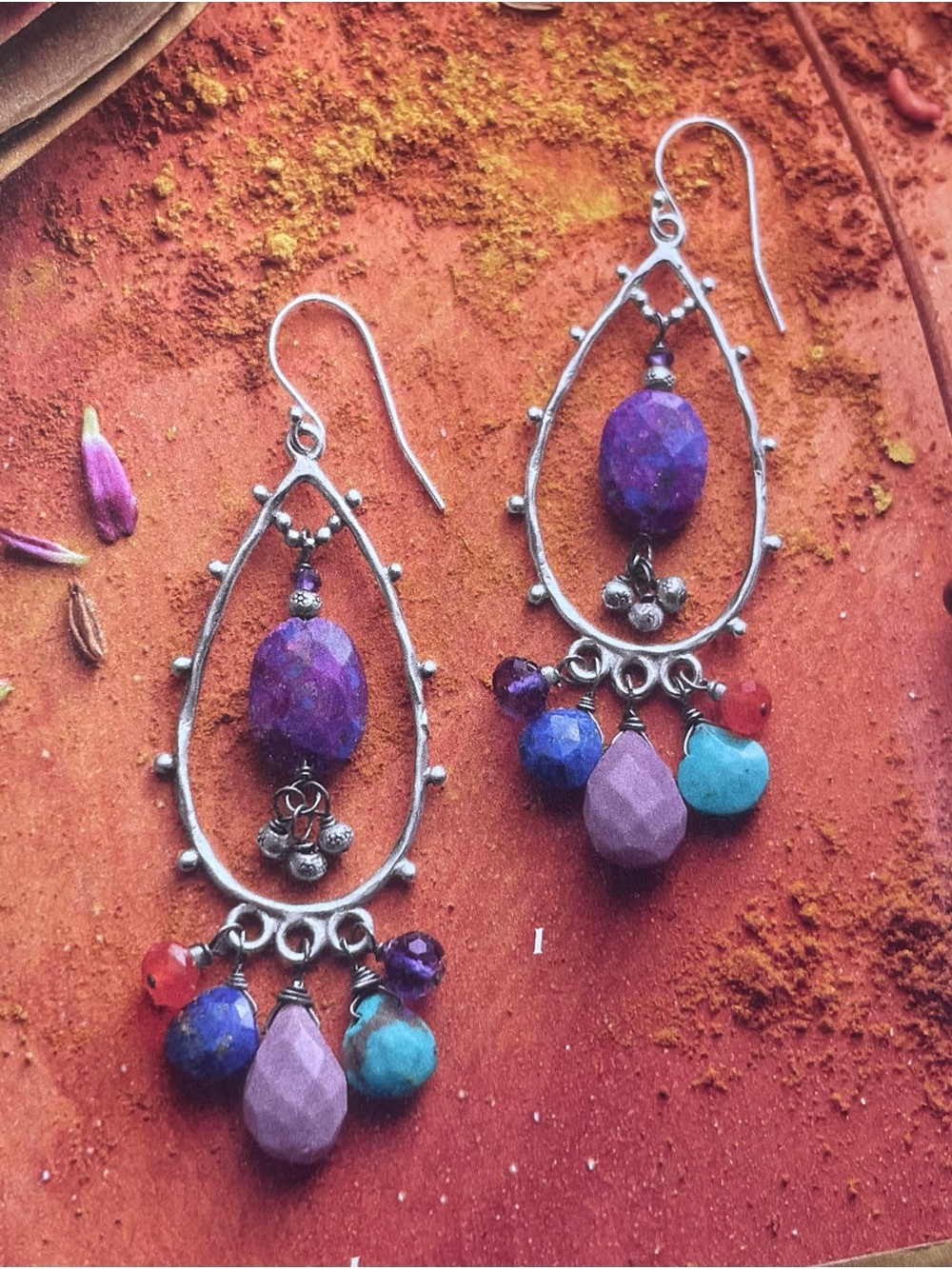 New! Teardrop Trapeze Teardrop Earrings